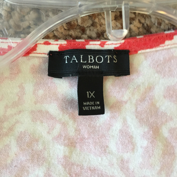 Talbots faux wrap top - Picture 2 of 4